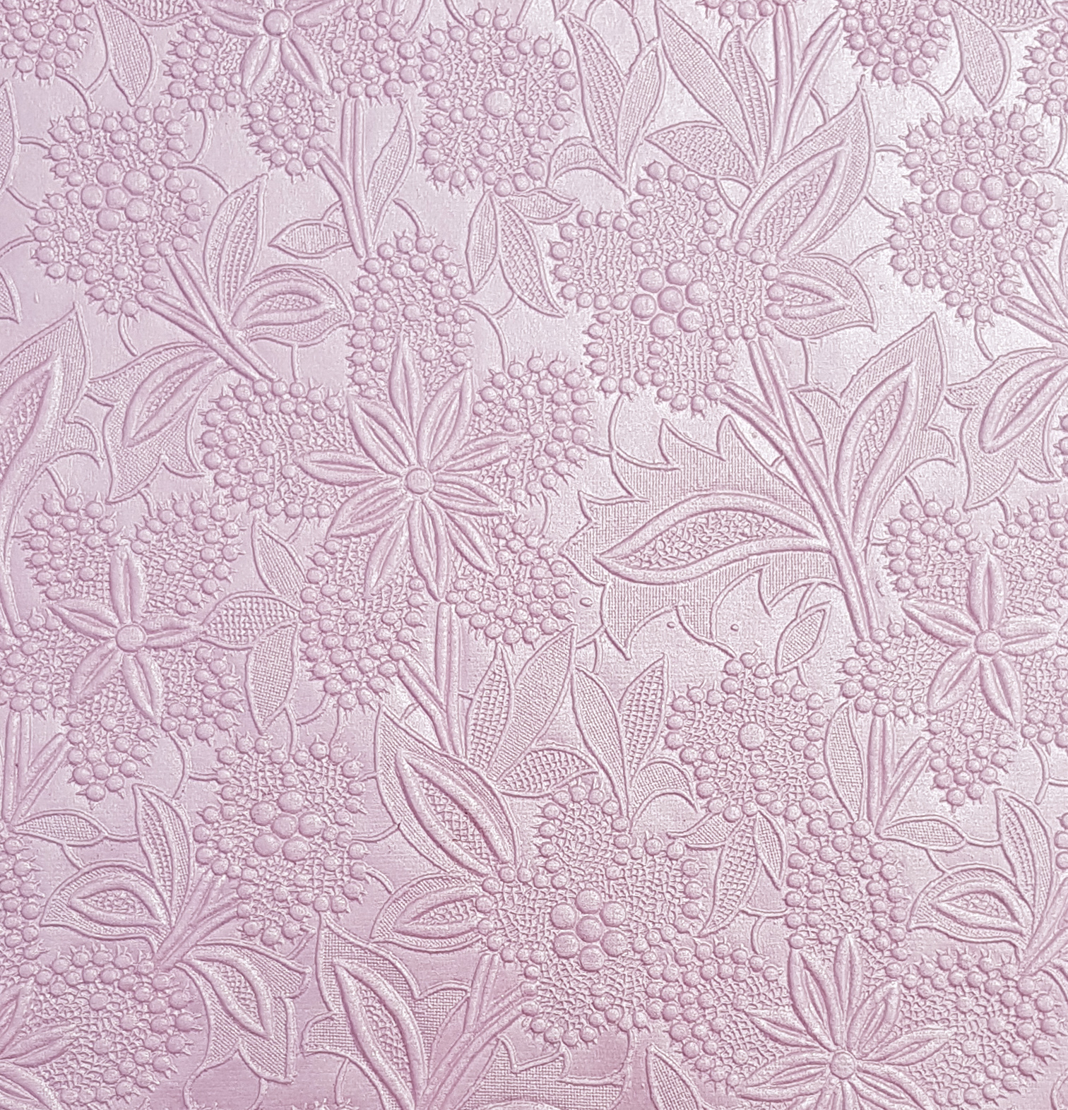 A4 Embossed Bloom in Baby Pink 150gsm