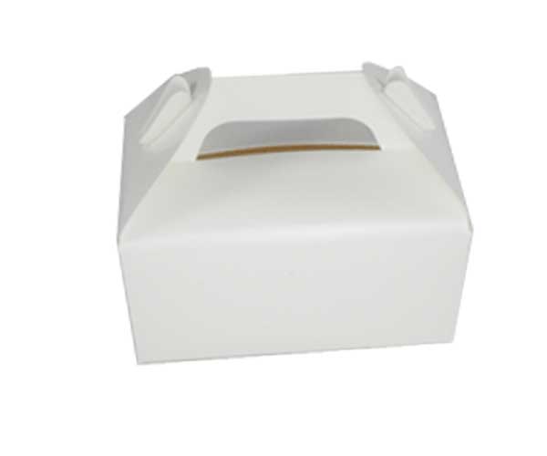 White Small Handbag Bomboniere Box