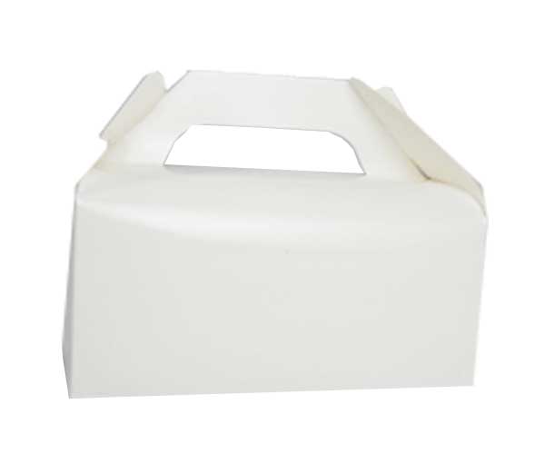 White Small Handbag Bomboniere Box
