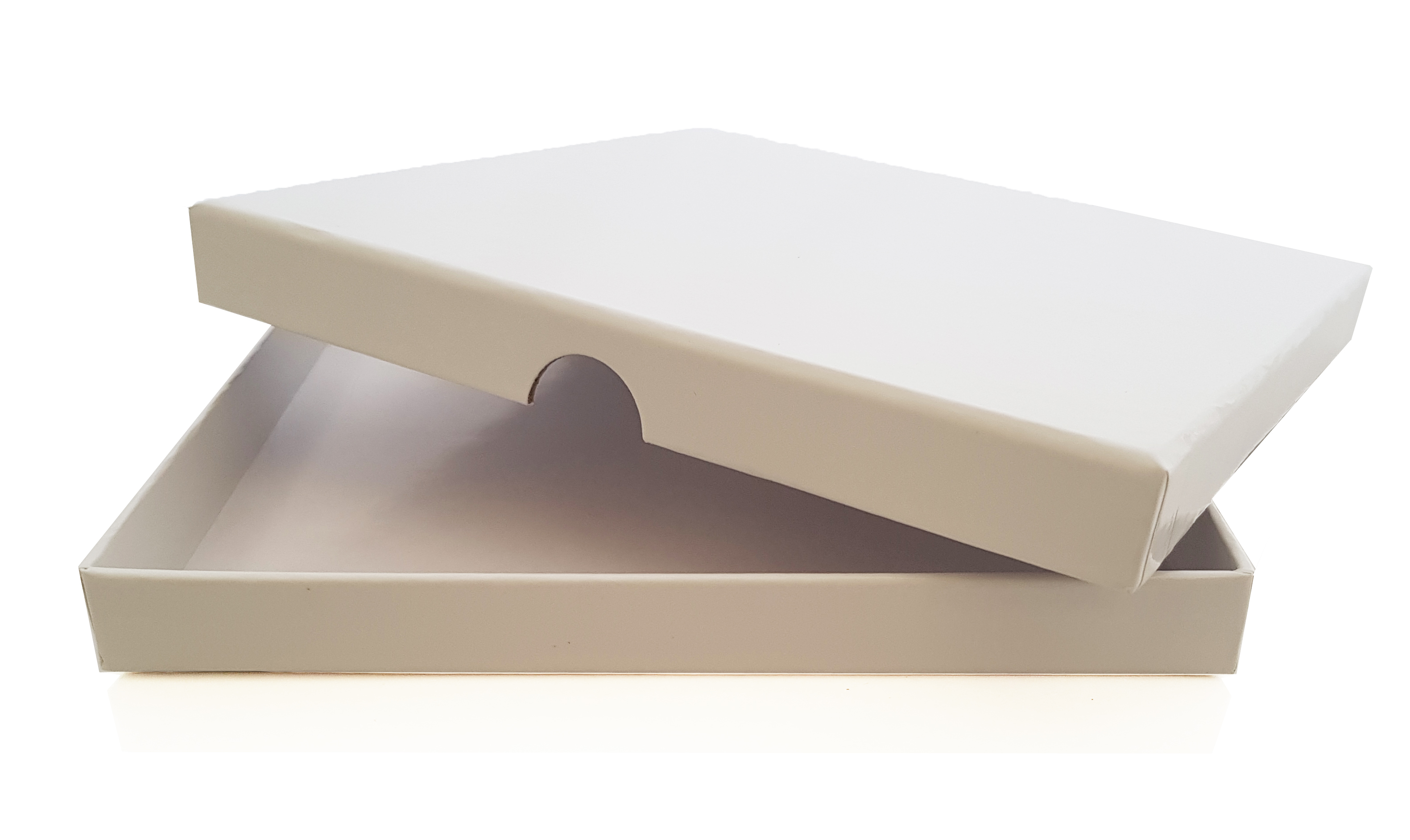 Rigid Invitation Box - Square - Gloss White (150x150mm)