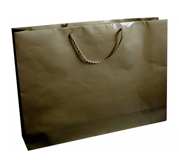Horizontal Jumbo A3 Gift Bag - Gold