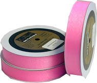 Organza Ribbon Lolly Pink Shimmer