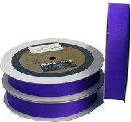 Organza Ribbon Regal Purple Shimmer